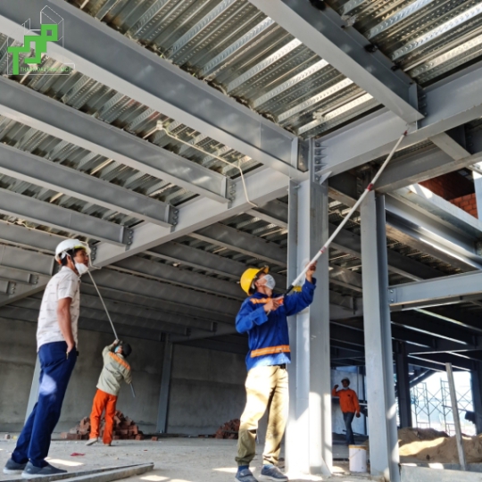 NHÀ THÉP 6 TẦNG ĐÀ NẴNG 